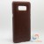    Samsung Galaxy S8 Plus - Leather Coated Silicone Hard Case